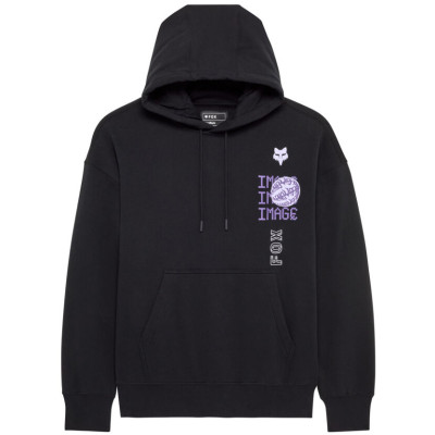mikina Fox Image Phantom Oversized Flc Po Black
