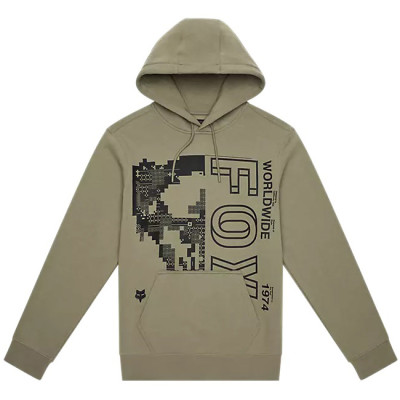 mikina Fox Image Skull Fleece Po Adobe