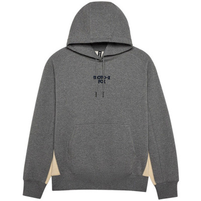 mikina Fox Moto-X Oversized Flc Po Heather Graphite Grey