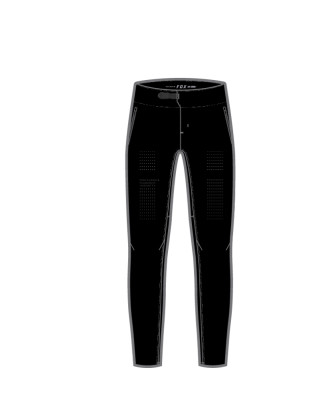 kalhoty Fox Flexair Pant black