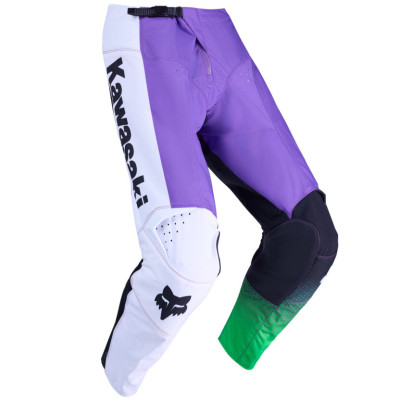 kalhoty Fox 180 Kawasaki Pant Purple/White