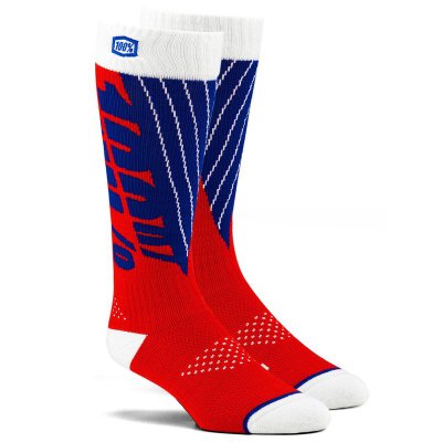 Pánské ponožky 100% Torque red/blue