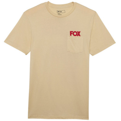 triko Fox Big F Ss Prem Tee Cream