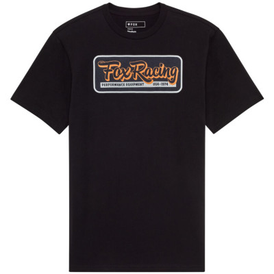 triko Fox Equipped Ss Prem Tee Black