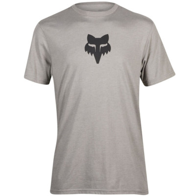 triko Fox Fox Head Ss Prem Tee Heather Graphite