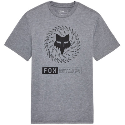 triko Fox Kairos Ss Tech Tee Heather Graphite