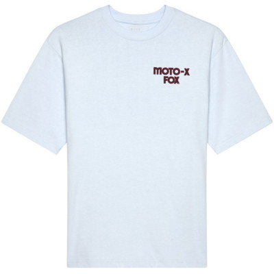 triko Fox Moto-X Oversized Ss Tee Pale Blue