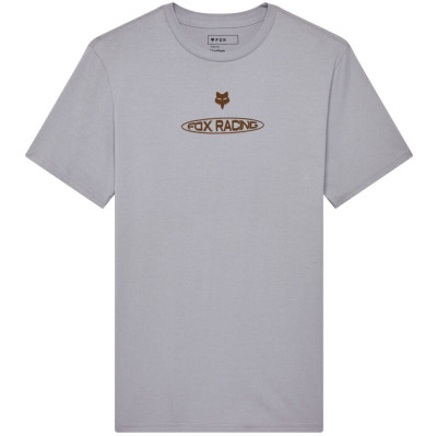 triko Fox Planet Moto Ss Prem Tee Steel Grey