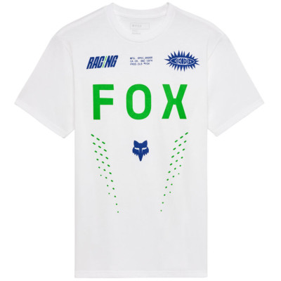 triko Fox Shield Ss Prem Tee 	Optic White