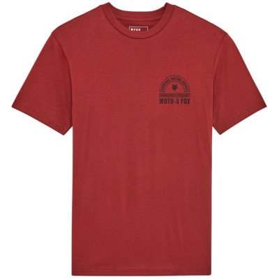 triko Fox Victory Ss Prem Tee Rust