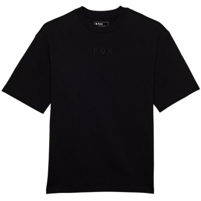 triko Fox Wordmark Ov Ss Tee black