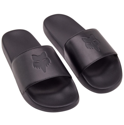Pantofle Fox Fox Head Slide black