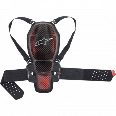 Páteřový chránič Alpinestars Nucleon KR-1 transparent/grey/red/black