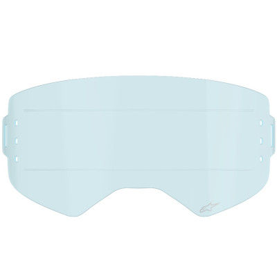 náhradní sklo Alpinestars Supertech blue roll-off