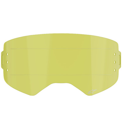 náhradní sklo Alpinestars Supertech yellow roll-off