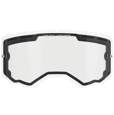 náhradní sklo Alpinestars Vision 8/5/3 double antifog clear