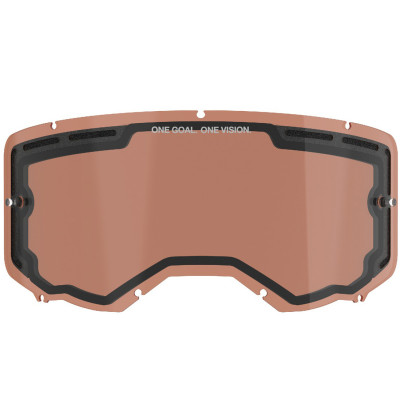 náhradní sklo Alpinestars Vision 8/5/3 double antifog orange brown afterburn