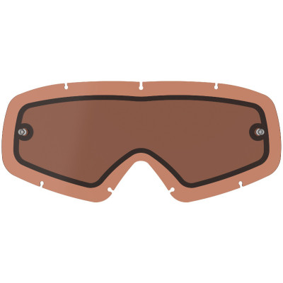 náhradní sklo Alpinestars Vision Youth double antifog orange brown afterburn