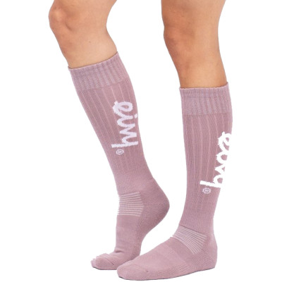 ponožky Eivy Rib Wool socks faded woodrose