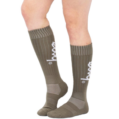 ponožky Eivy Rib Wool socks olive