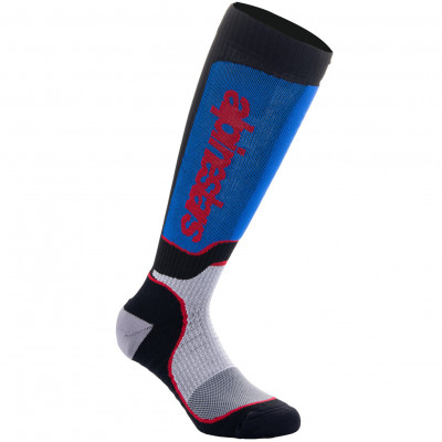 ponožky Alpinestars MX Plus black/red/blue/grey