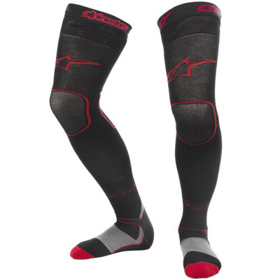ponožky pod ortézy Alpinestars MX black/red
