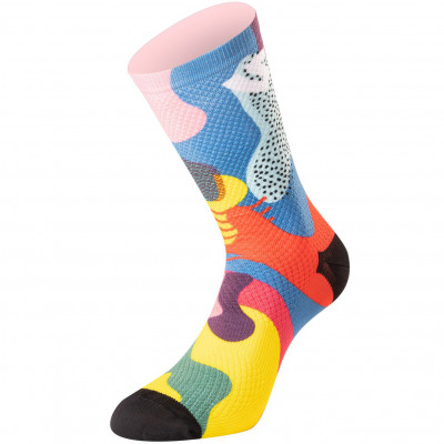 ponožky Undershield Funky Camo pink/blue/yellow