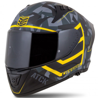 helma Cassida Aero ATCK 2025 grey camo/black/yellow fluo