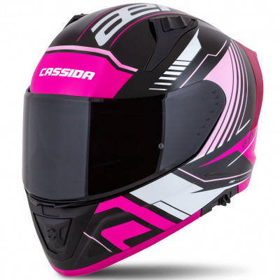 helma Cassida Aero Drome 2025 black pearl/pink/white