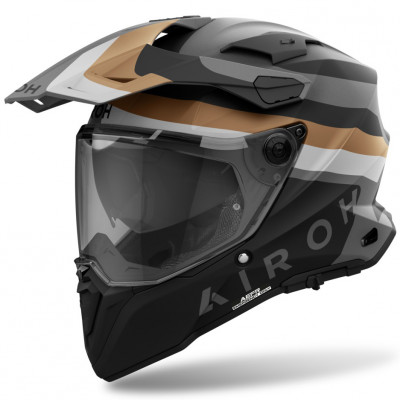 helma Airoh Commander 2 Doom 2025 matte gold
