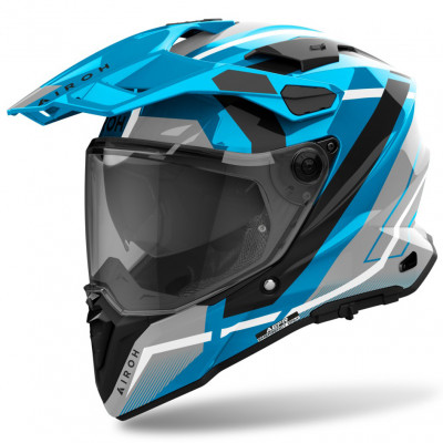 helma Airoh Commander 2 Mavick 2025 shiny blue