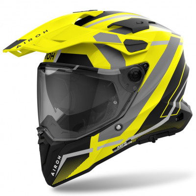 helma Airoh Commander 2 Mavick 2025 matte yellow