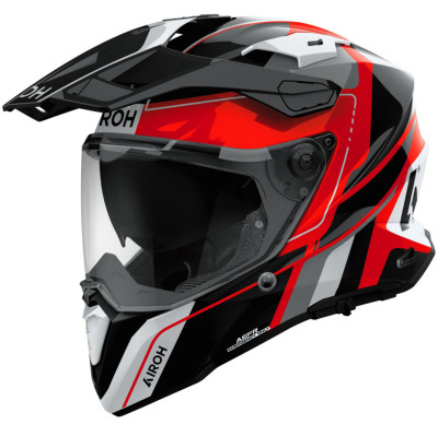 helma Alpinestars Commander 2 Skip 2026 red shiny