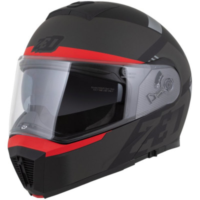 helma Zed F19 2025 black matte/red fluo/grey