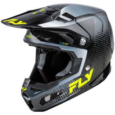 helma Fly Racing Formula S Carbon grey/hi-vis