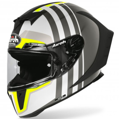 helma Airoh GP 550S Skyline white/black/fluo yellow