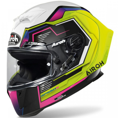 helma Airoh GP550 S Rush multicolor shiny