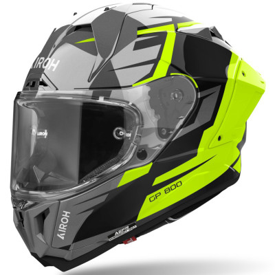 helma Airoh GP800 Master 2025 yellow shiny