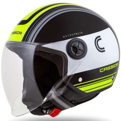 helma Cassida Handy Metropolis 2025 black/white/yellow fluo/grey