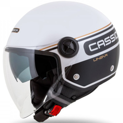 helma Cassida Handy Plus Linear 2025 white pearl/black/gold