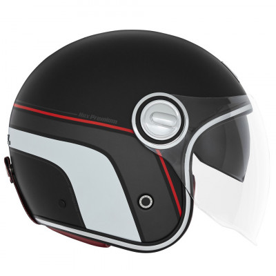 helma Nox Premium Heritage 2025 black matte/red/white