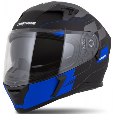 helma Cassida Integral 3.0 RoxoR black matte/blue/grey/white