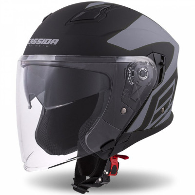 helma Cassida Jet Tech Corso black matte/grey