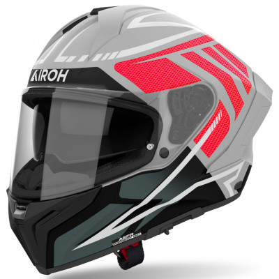 helma Airoh Matryx Rider 2025 matte red