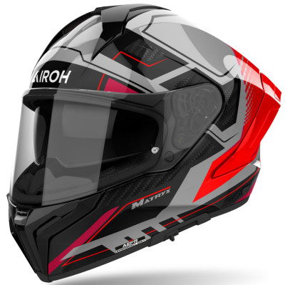 helma Airoh Matryx Rocket 2025 red glossy