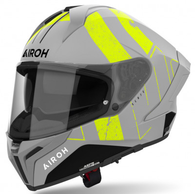 helma Airoh Matryx Scope 2025 yellow matte