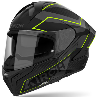 helma Airoh Matryx Rocket 2025 yellow matte