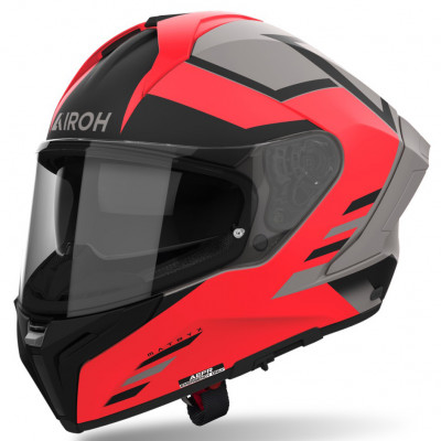 helma Airoh Matryx Thron 2025 orange matte