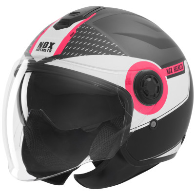 helma Nox N182 Round 2026 black matte/pink