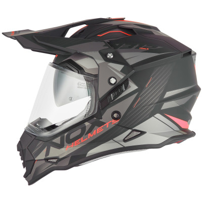 helma Nox N312 Track 2026 black matte/red